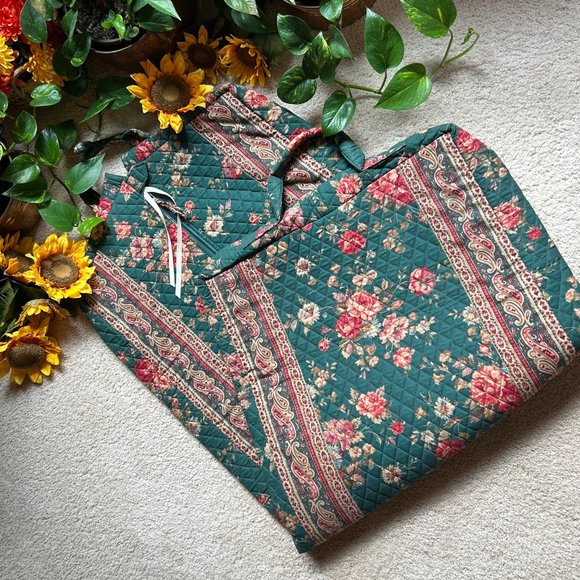 Vera Bradley Bags Vera Bradley Rare Retired Greenbriar Long Garment Bag Mint Poshmark